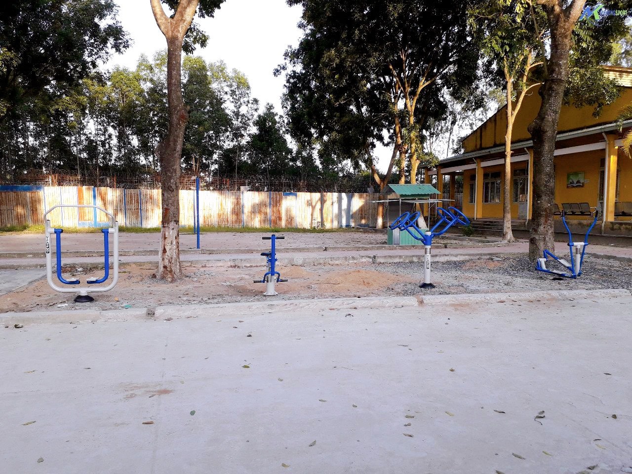 du an truong hoc co quan cty ba ria vung tau lap dat 40 may tap the thao ngoai troi tai trung tam cai nghien xa hoa hiep 4