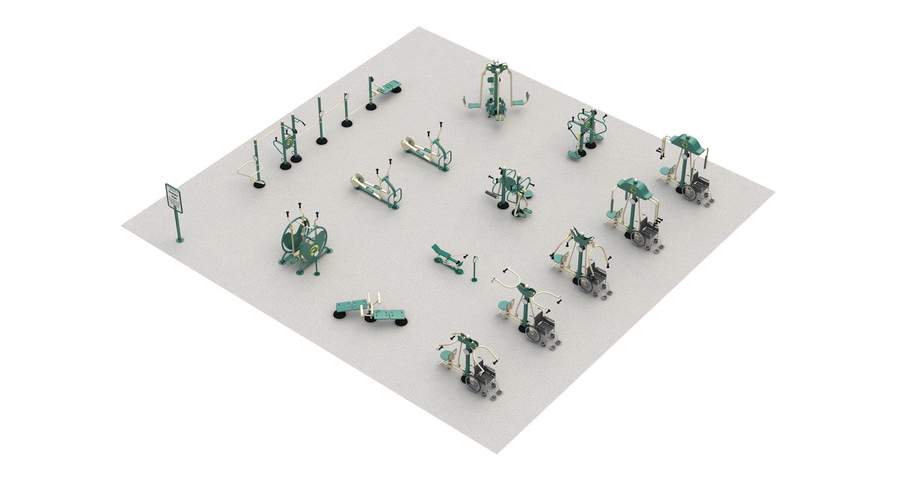 thiết bị tập thể dục ngoài trời