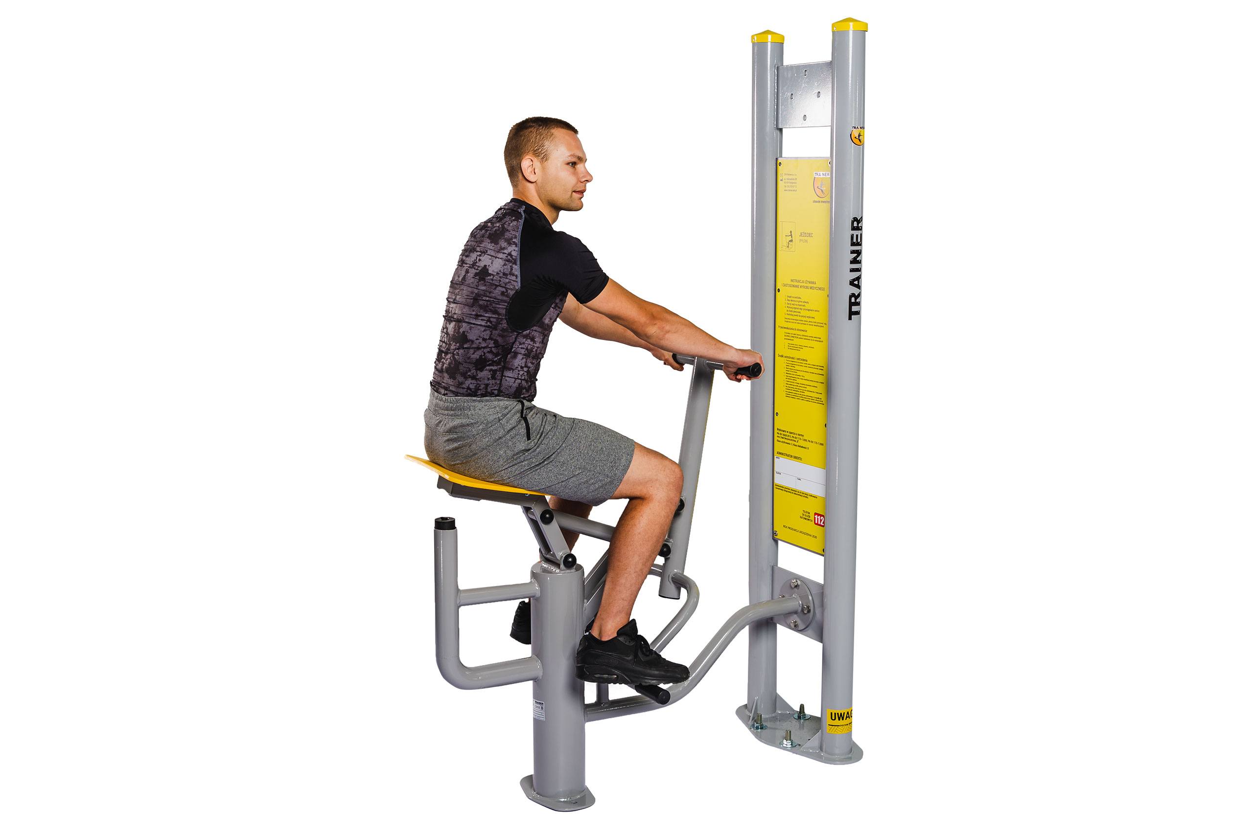 Hướng dẫn tập chân với máy tập thể dục công viên