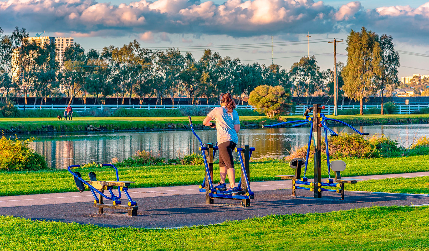 phân loại các thiết bị thể dục ngoài trời