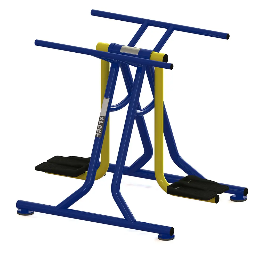 máy tập lưng eo ngoài trời