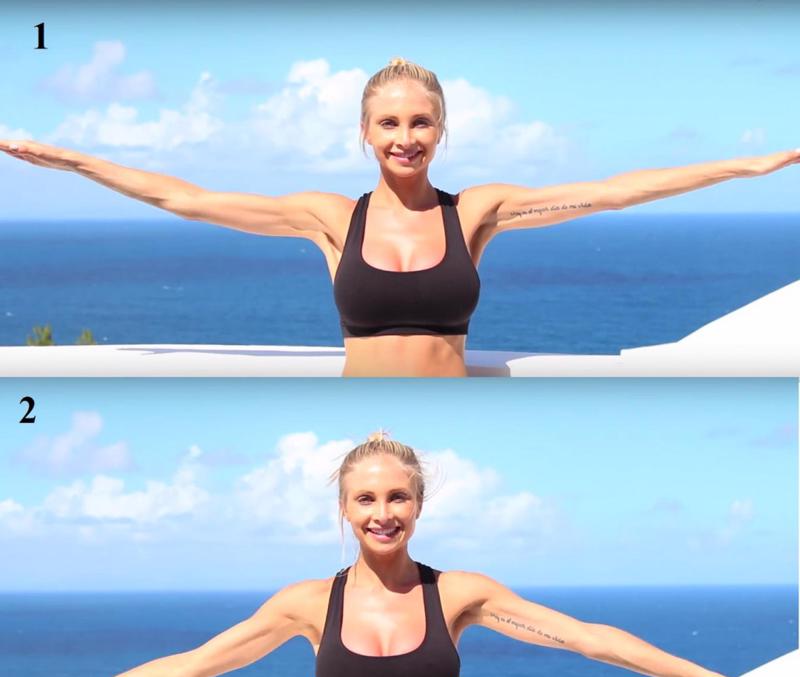 các động tác giúp giảm mỡ bắp tay