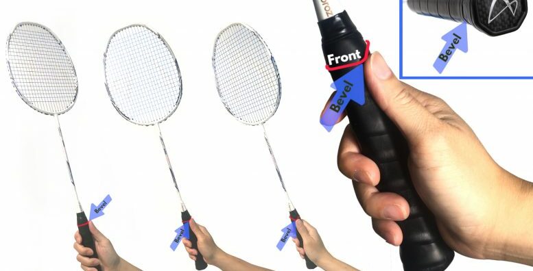 các kỹ thuật cầm vợt cầu lông đúng