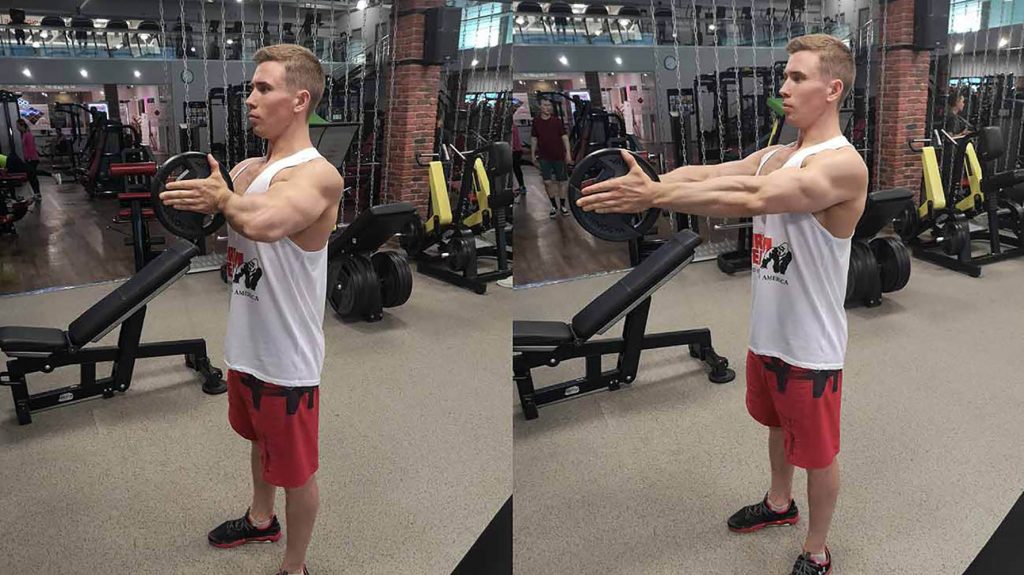 Các bài tập cơ ngực tại phòng gym