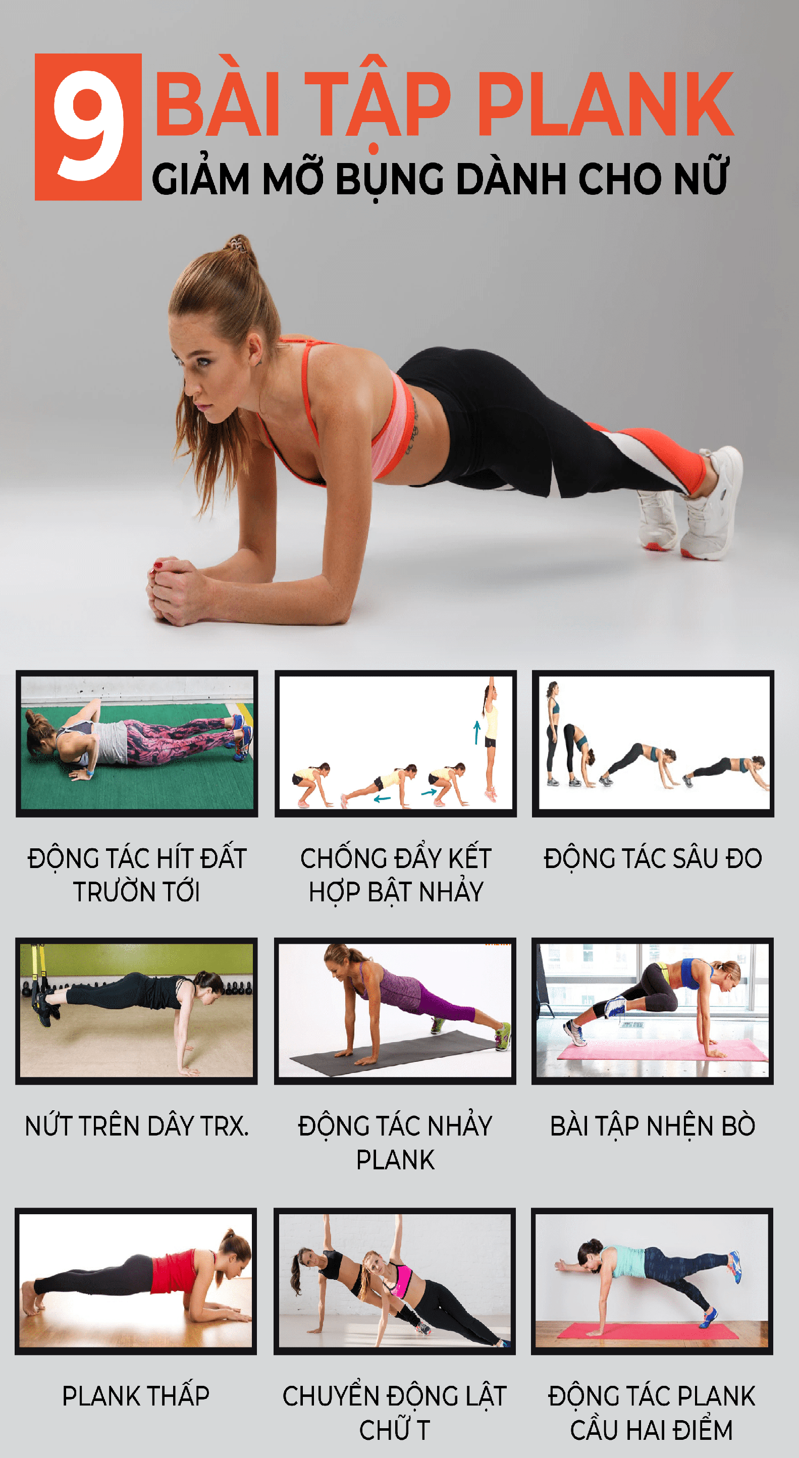 các bài tập hiit cho nữ