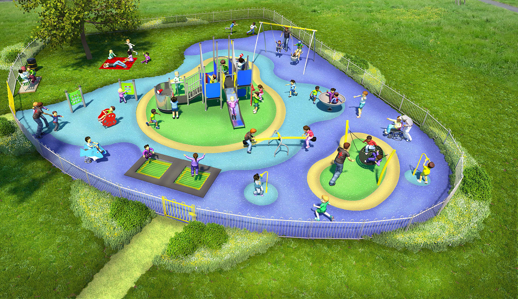 Chung cư nên lắp đặt thiết bị thể thao ngoài trời, khu vui chơi trẻ em hay sân thể thao   
