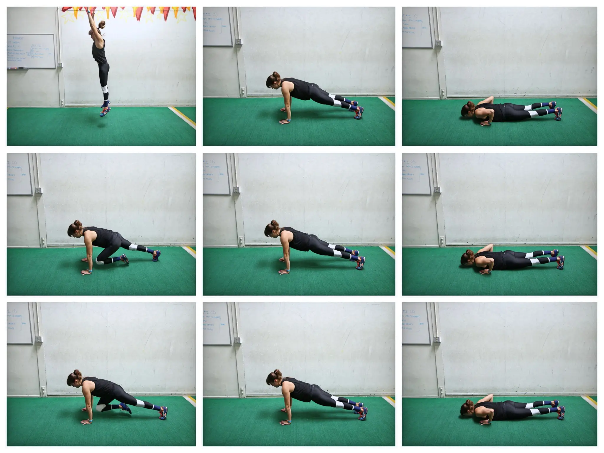 10 bài tập burpee từ dễ đến khó 