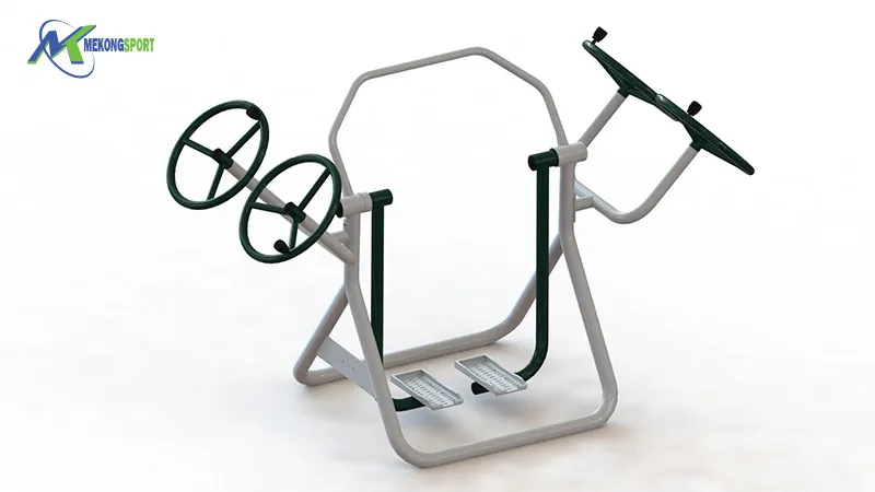Combo dụng cụ thể dục ngoài trời cho sân vườn dưới 20 triệu