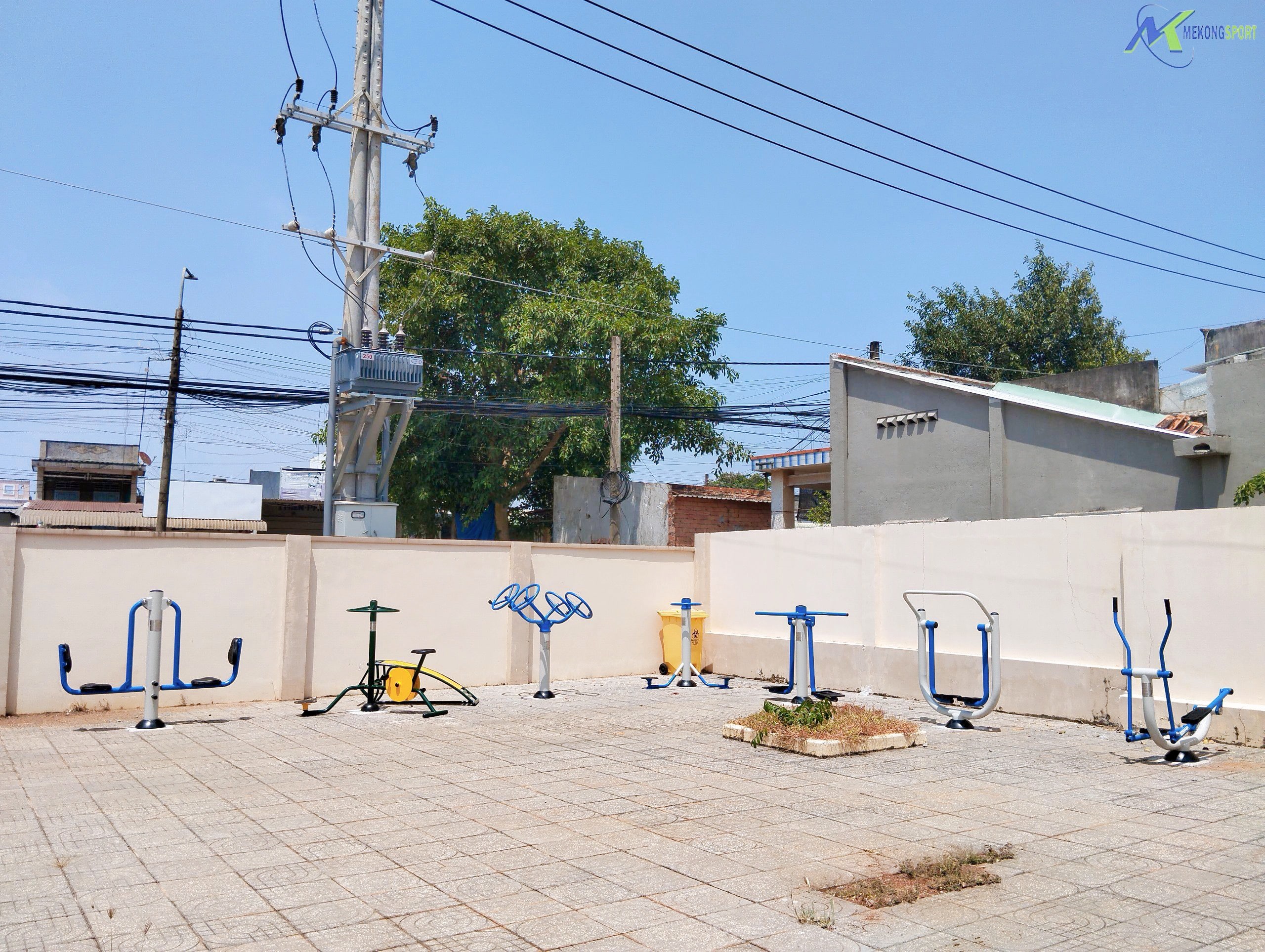 Dự toán chi phí thiết bị thể thao ngoài trời cho không gian công cộng