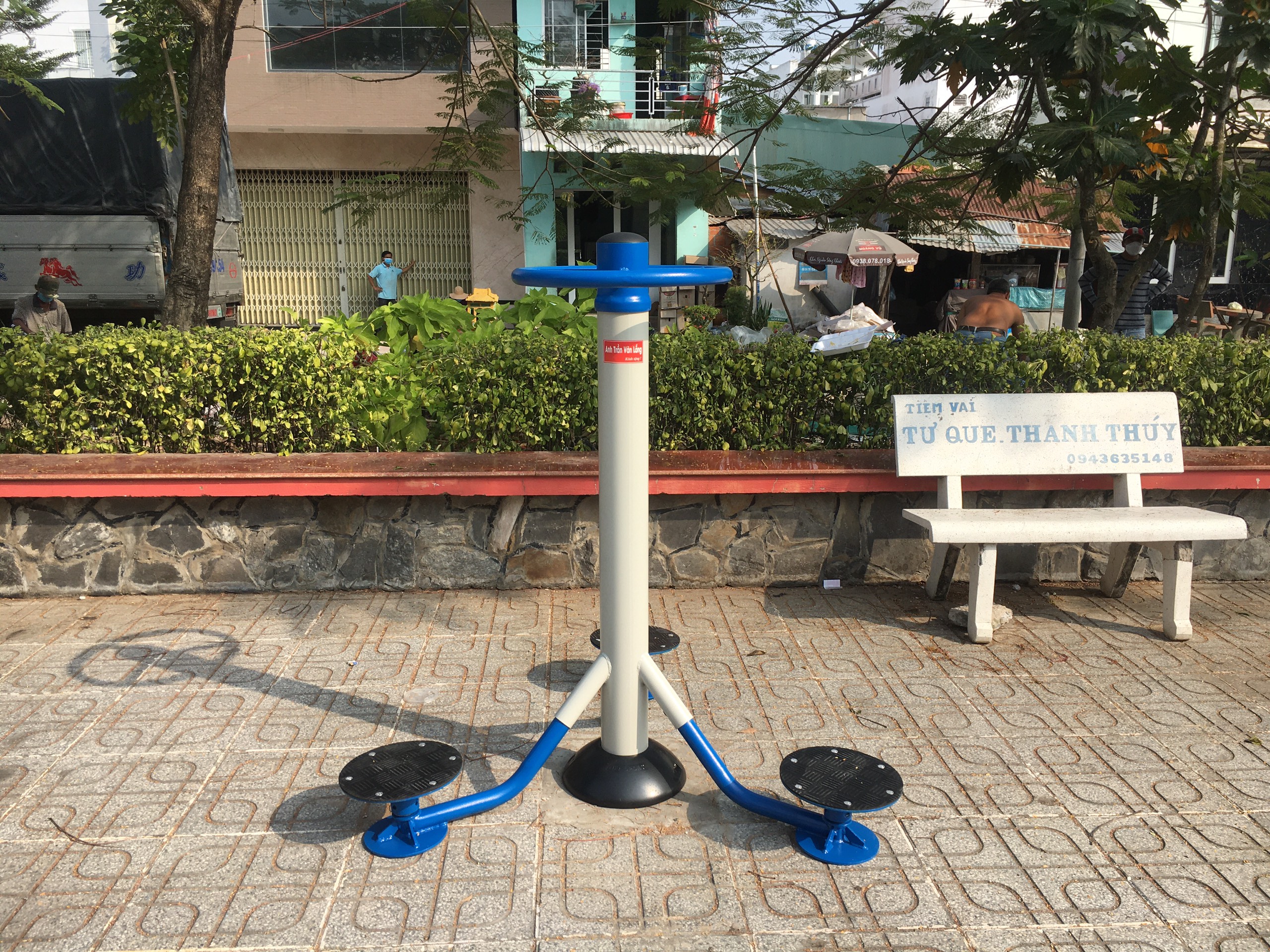 6 bộ dụng cụ thể dục ngoài trời phổ biến cho nhà văn hóa phường xã 