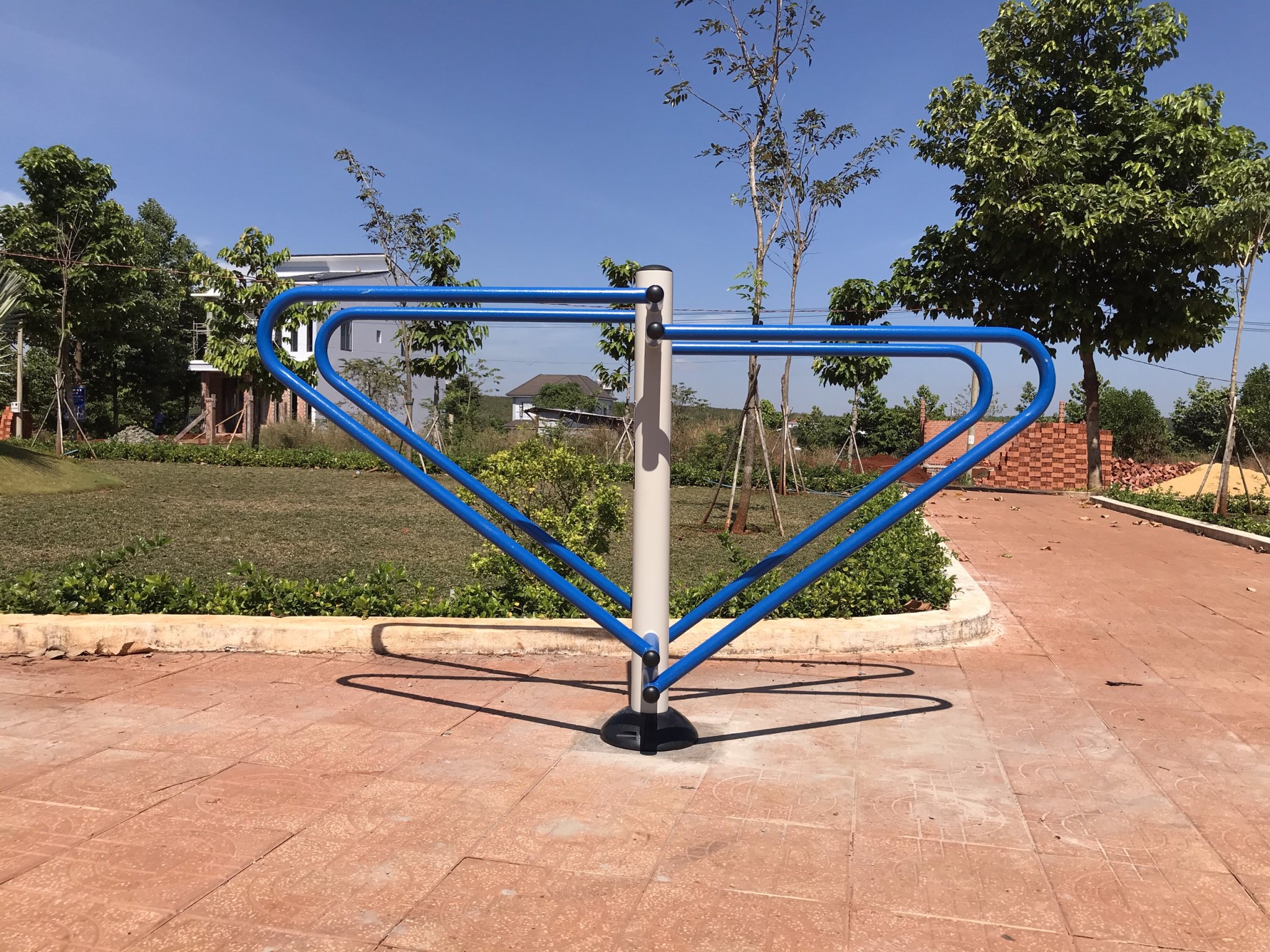 6 bộ dụng cụ thể dục ngoài trời phổ biến cho nhà văn hóa phường xã 