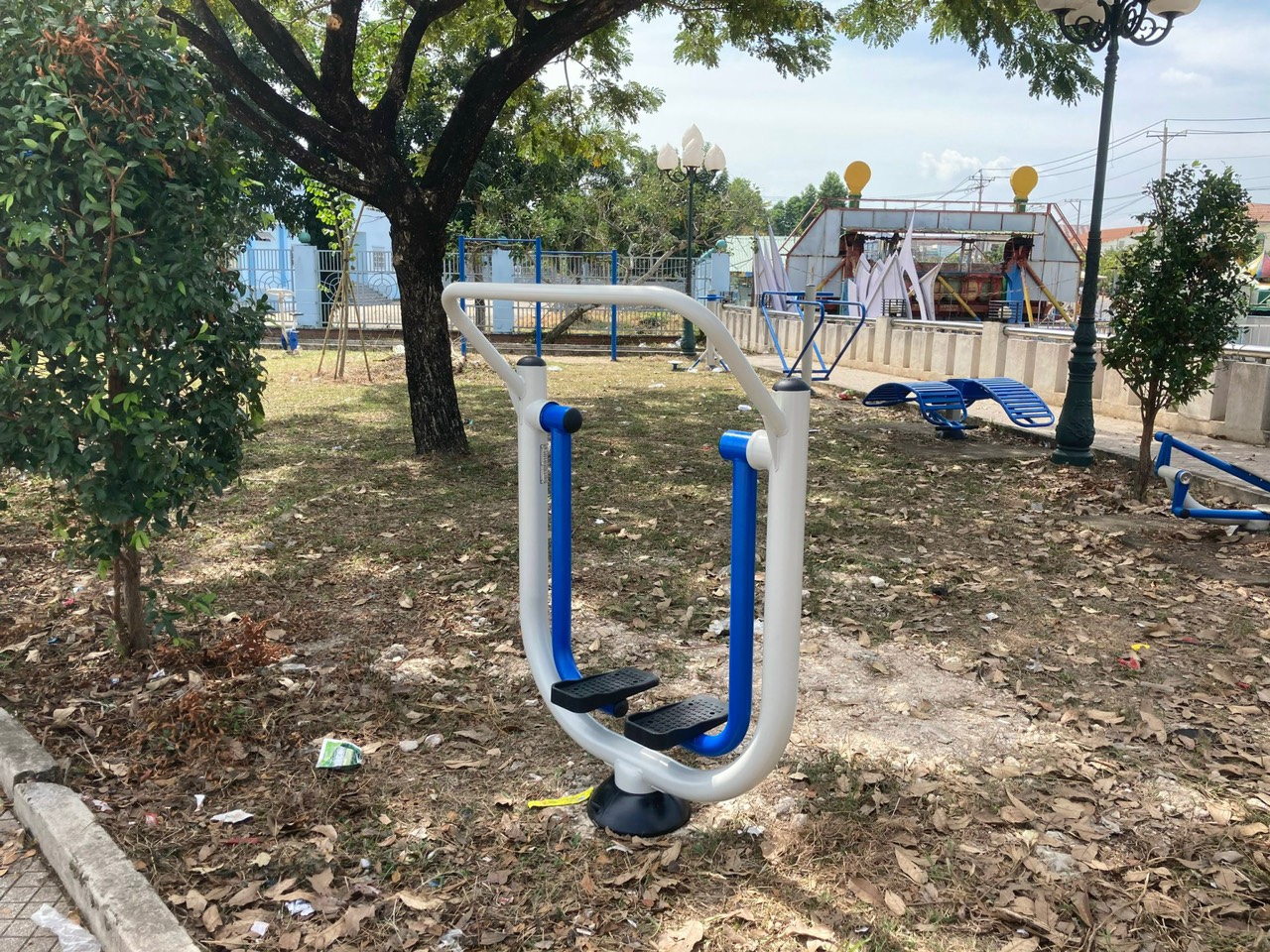 6 mẫu dụng cụ tập thể dục ngoài trời phổ biến cho nhà văn hóa, trung tâm thể thao cộng đồng