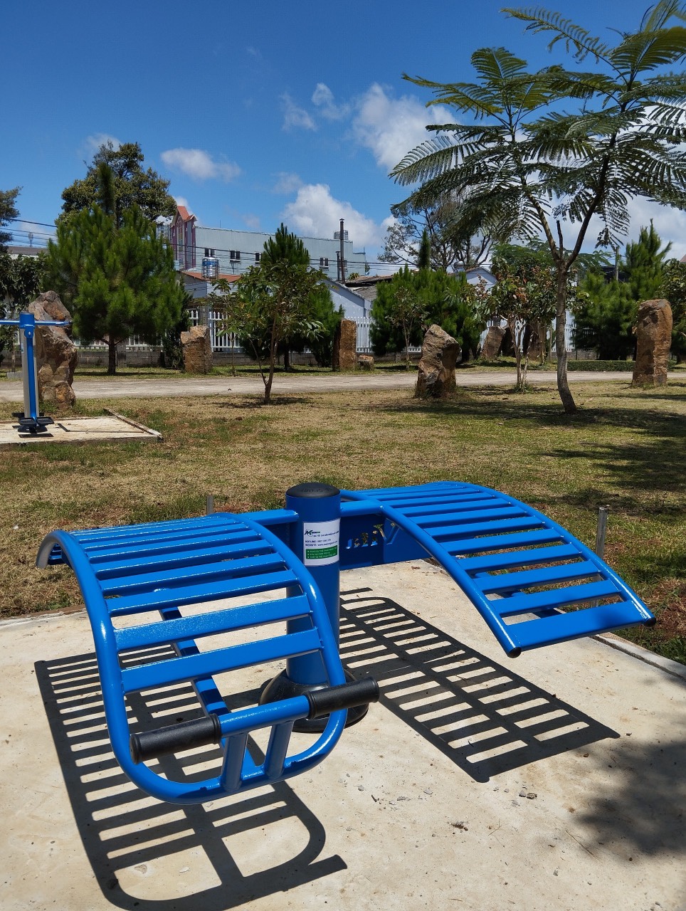 6 mẫu dụng cụ tập thể dục ngoài trời phổ biến cho nhà văn hóa, trung tâm thể thao cộng đồng