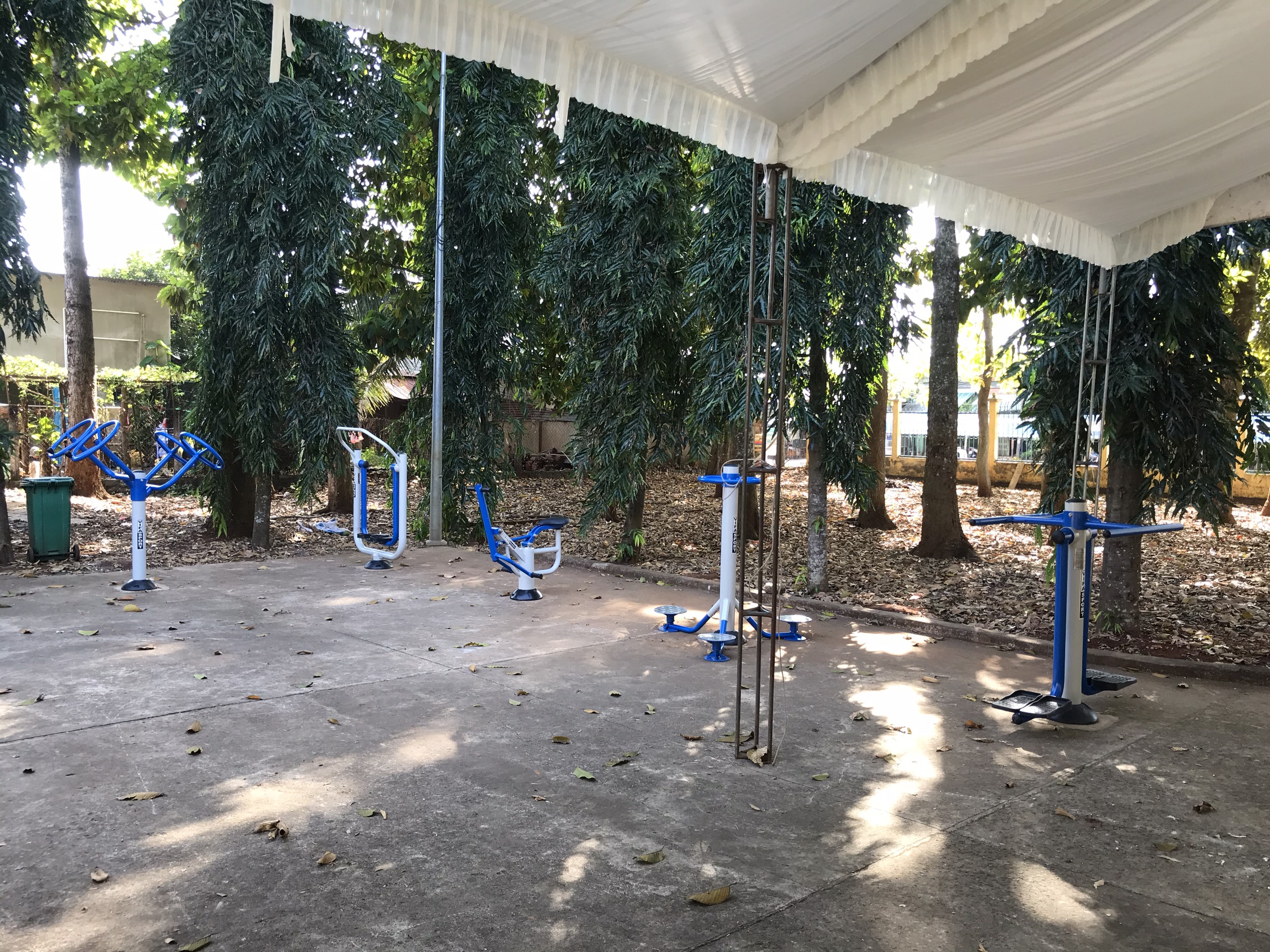 12 Gợi ý lắp đặt các thiết bị thể thao ngoài trời