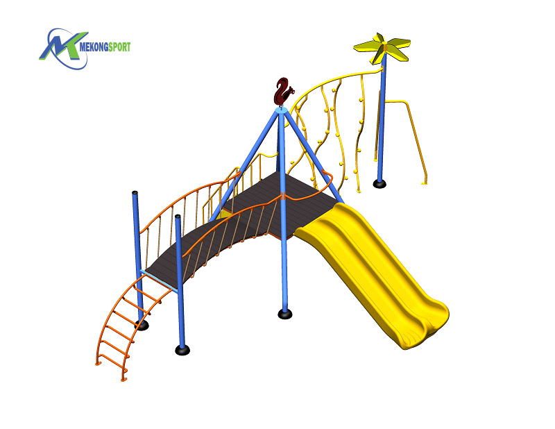 Top 8 mẫu cầu trượt cho khu vui chơi trẻ em ngoài trời phổ biến nhất hiện nay 7 mô hình khu vui chơi trẻ em mini