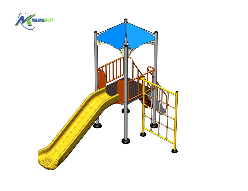 Thiết bị khu vui chơi trẻ em ngoài trời dạng leo trèo