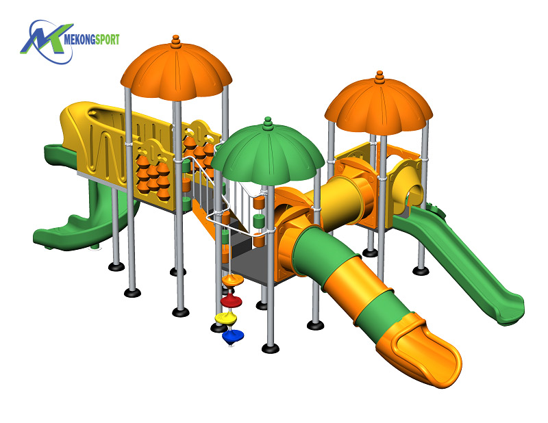 Top 10 thiết bị khu vui chơi liên hoàn ngoài trời cho trẻ em 