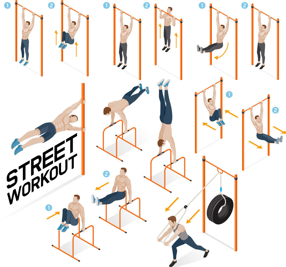  Các bài tập street workout 