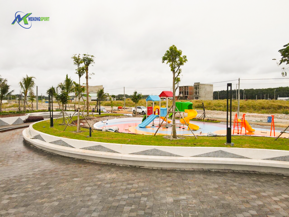 Bình Phước: Dự Án Phúc Hưng Golden Hoàn Thiện Tiện Ích Khu Vui Chơi Trẻ Em Cho Cư Dân 4 Tks5 cum tro choi tre em%203