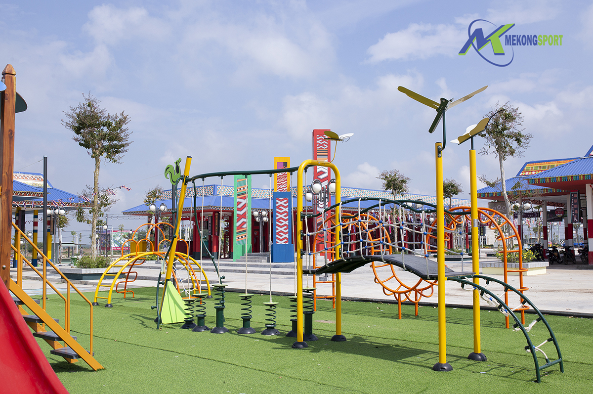 Bình Phước: Dự Án Bất Động Sản Cát Tường Phú Hưng Nổi Bật Với Cụm Trò Chơi Trẻ Em Quy Mô 1 XPLS cum tro choi tre%20em%206