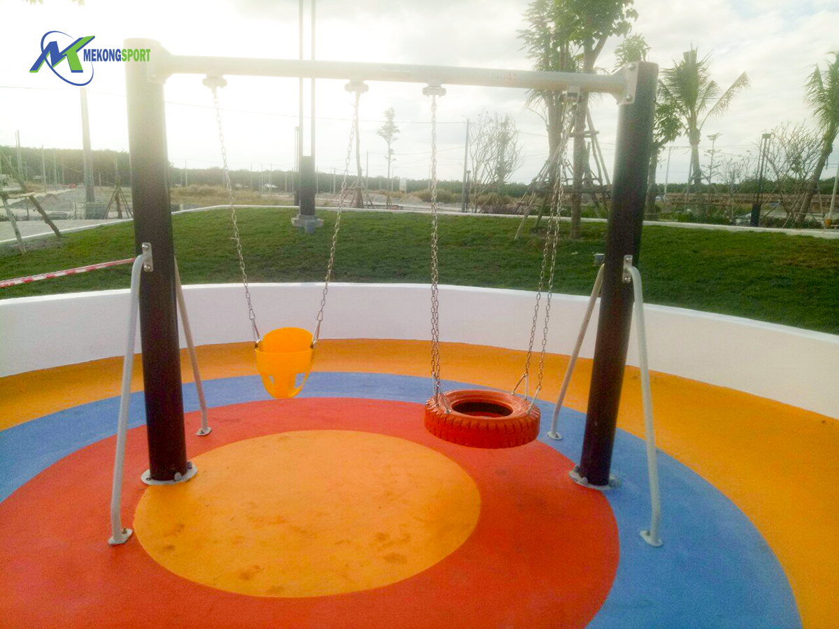 Bình Phước: Dự Án Phúc Hưng Golden Hoàn Thiện Tiện Ích Khu Vui Chơi Trẻ Em Cho Cư Dân 7 as0G cum tro choi tre em%209