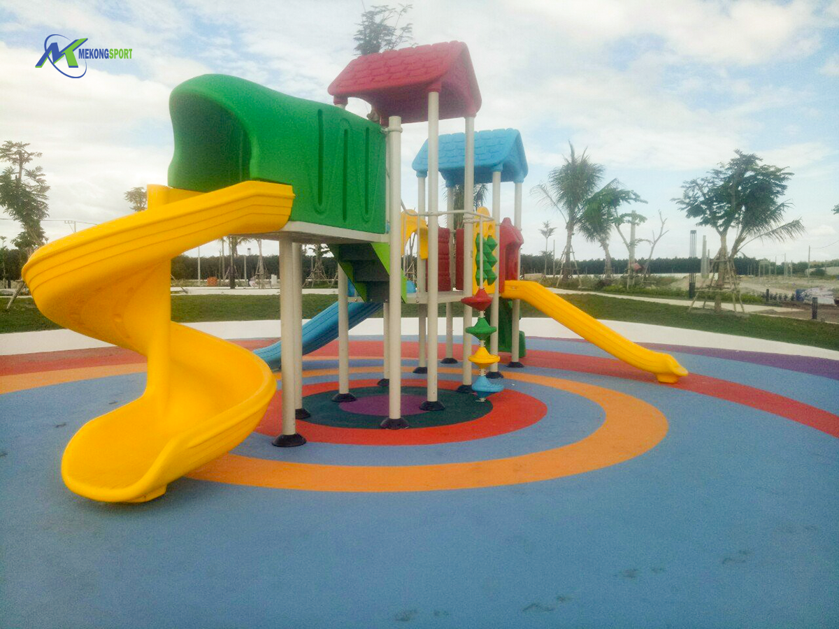 Bình Phước: Dự Án Phúc Hưng Golden Hoàn Thiện Tiện Ích Khu Vui Chơi Trẻ Em Cho Cư Dân 13 jEhP cum tro choi tre em%204
