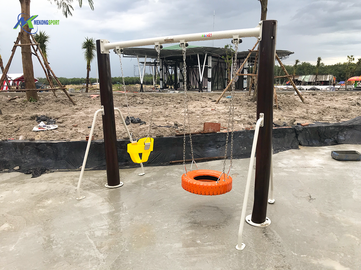 Bình Phước: Dự Án Phúc Hưng Golden Hoàn Thiện Tiện Ích Khu Vui Chơi Trẻ Em Cho Cư Dân 10 wS4g cum tro choi tre em%202