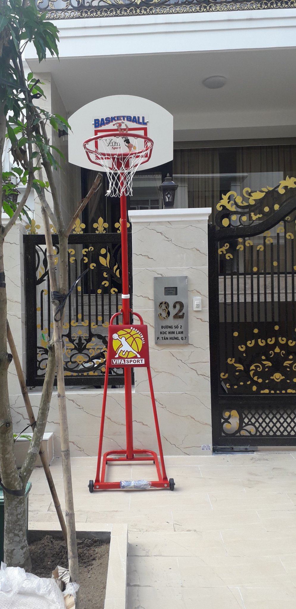 Trụ bóng rổ thiếu niên di động tập luyện 1 a51ca6a3b5034d5d1412