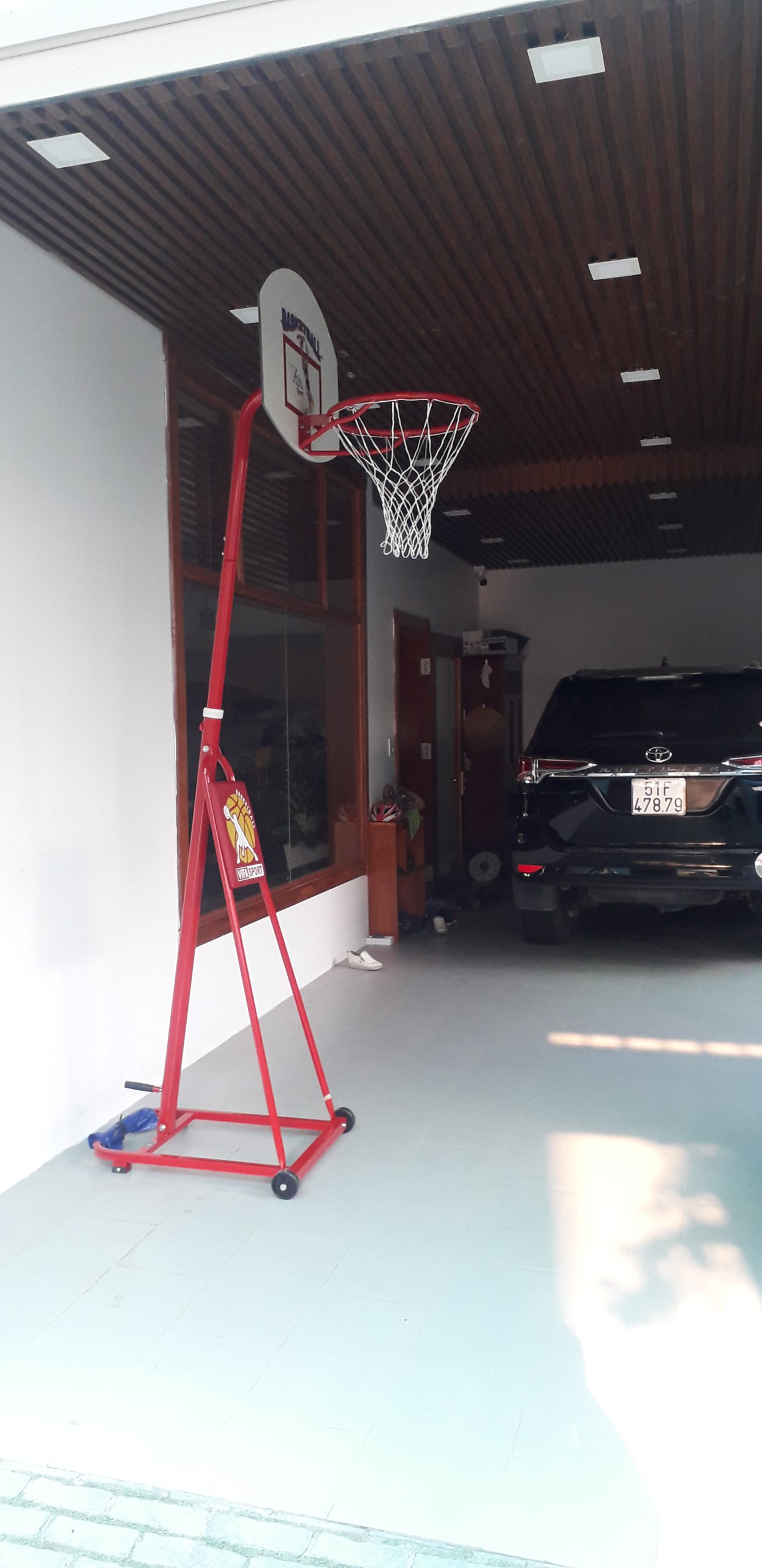 Trụ bóng rổ thiếu niên di động tập luyện 2 bc3323b73117c9499006