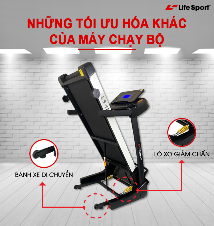 may chay bo lifesport ls 1800 06