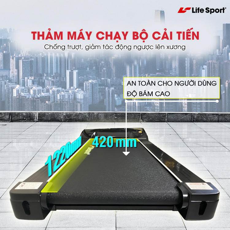 may chay bo lifesport ls 1800 09