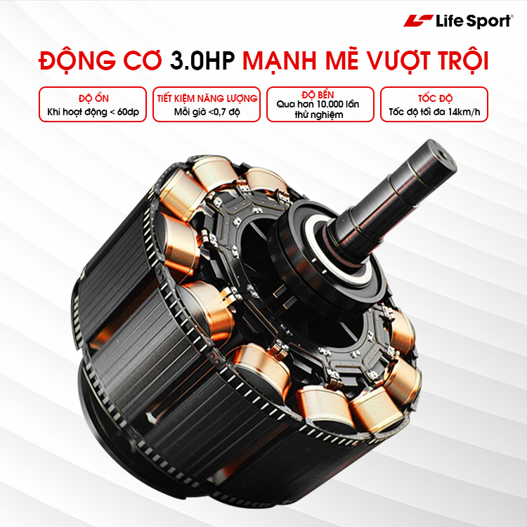 may chay bo lifesport ls 3000 4