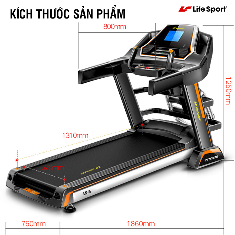 may chay bo lifesport ls 5 05