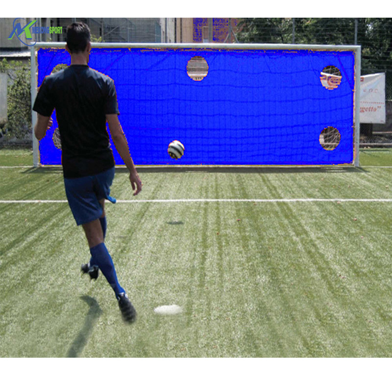 Bạt PVC tập kỹ năng gắn khung thành bóng đá