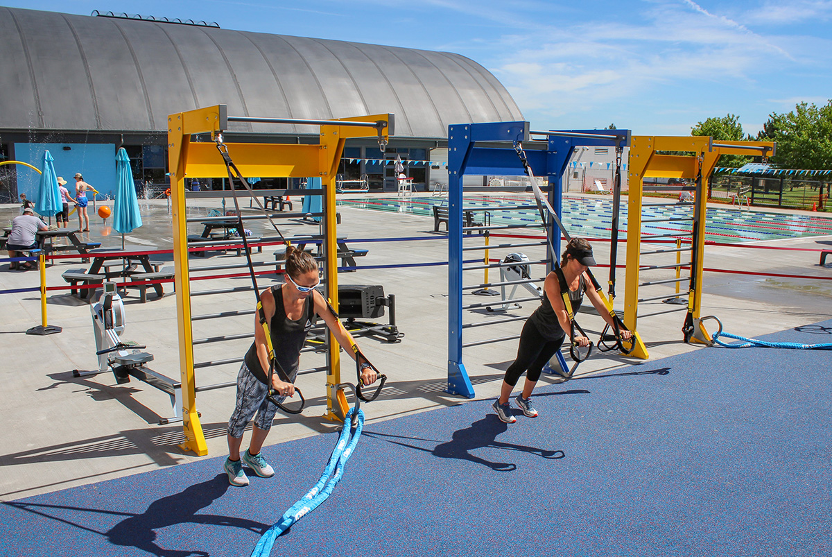 Gợi ý lắp đặt các máy tâp thể dục công viên