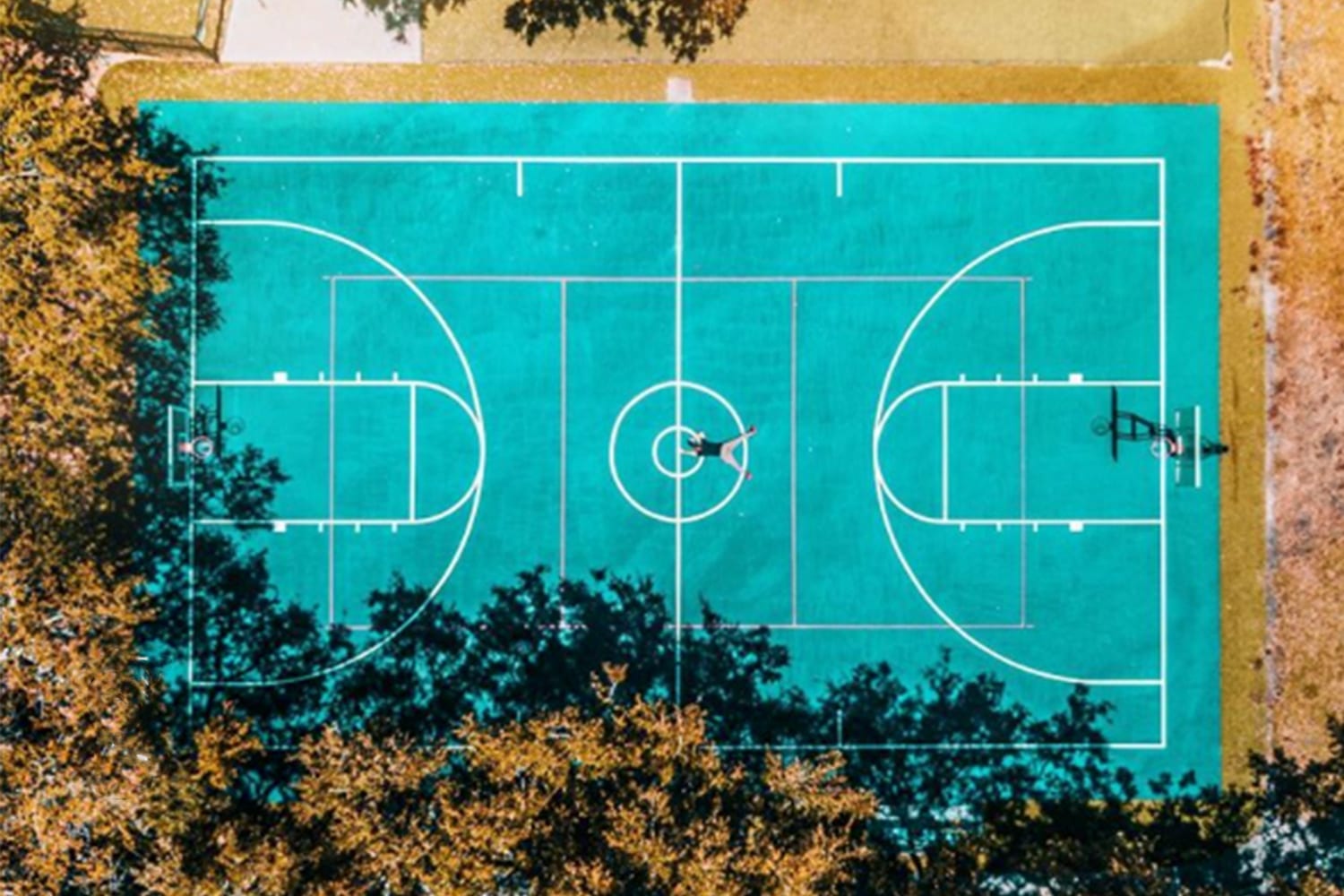 gợi ý lắp đặt sân bóng rổ ngoài trời