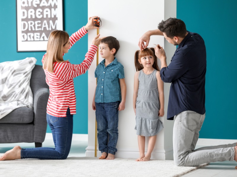 độ tuổi tăng chiều cao nhanh của nam