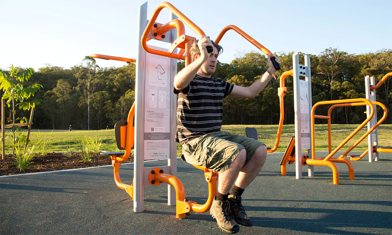 thiết bị tập thể dục công viên giúp tăng cơ