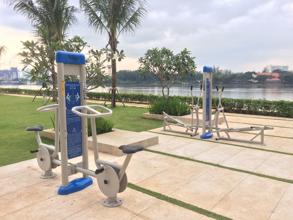 Thứ tự sử dụng thiết bị thể thao ngoài trời