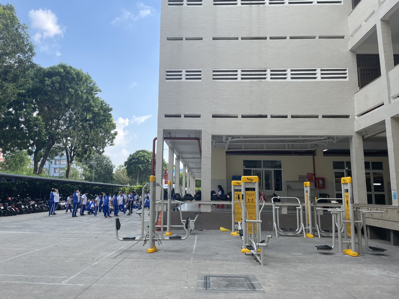 TP.HCM - Dụng cụ thể thao ngoài trời cho trường học