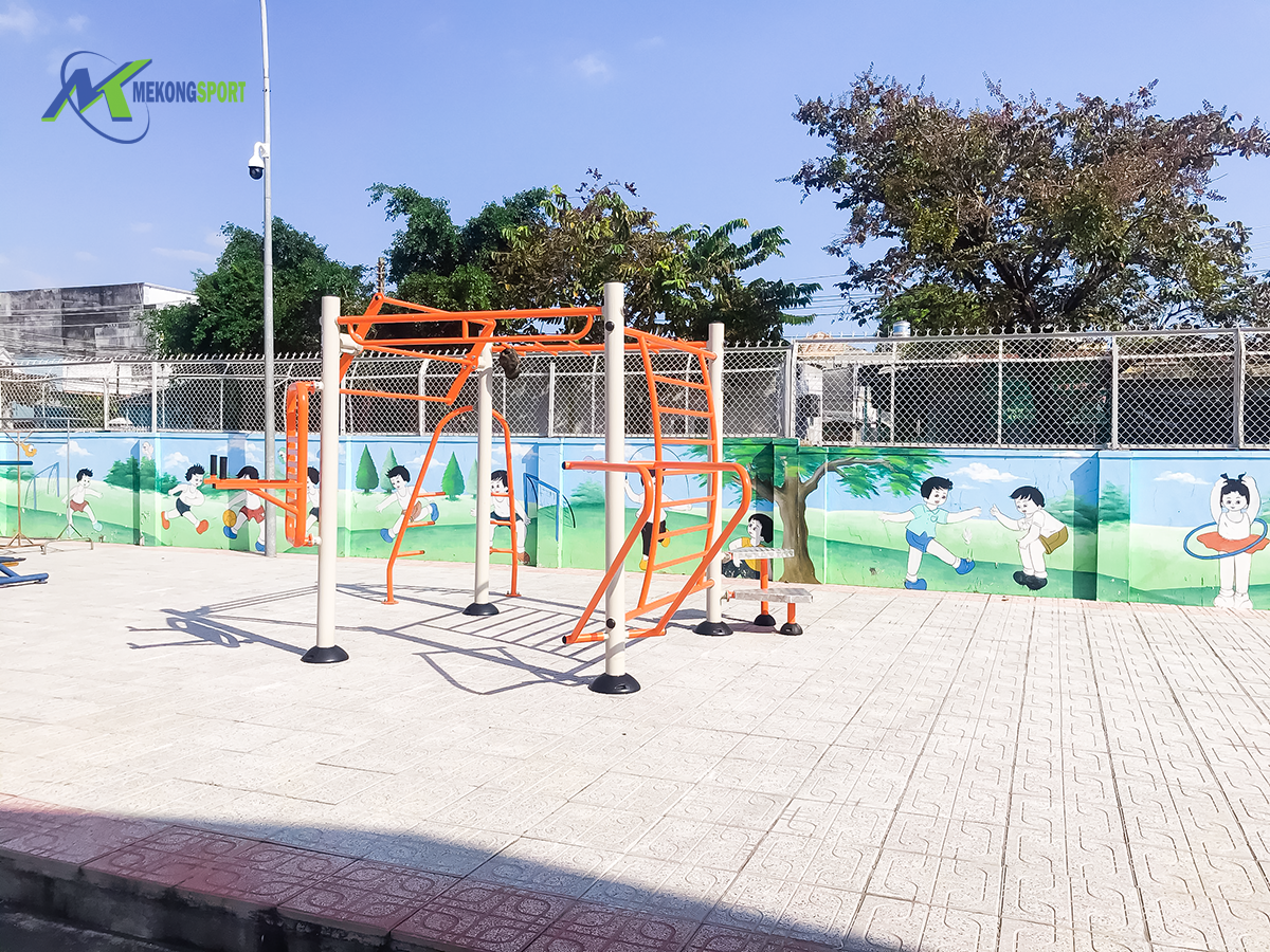 5 Nhóm thiết bị vui chơi trẻ em ngoài trời có thể lắp đặt tại nhà văn hóa
