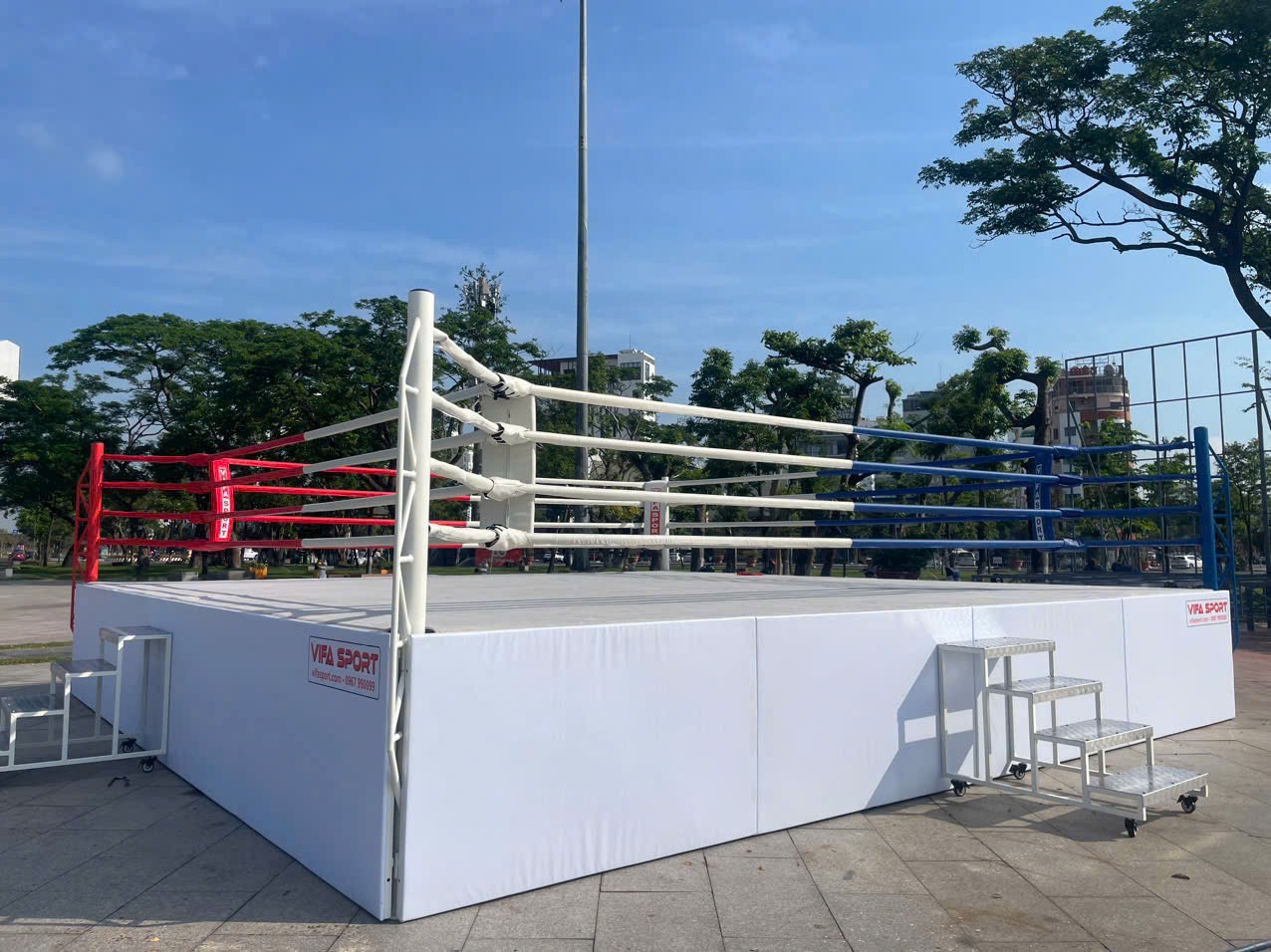 các loại sàn đài boxing